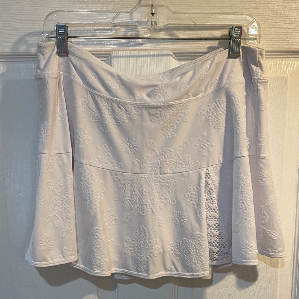 Lilly pulitzer white skort large Euc